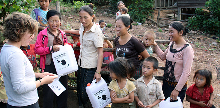 Clean water for villagers Clean water for villagers
